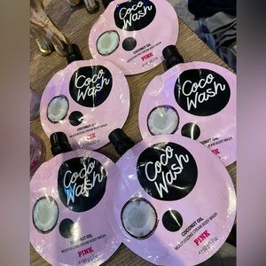 Victoria’s Secret pink coco wash coconut oil body wash brand new set of 5